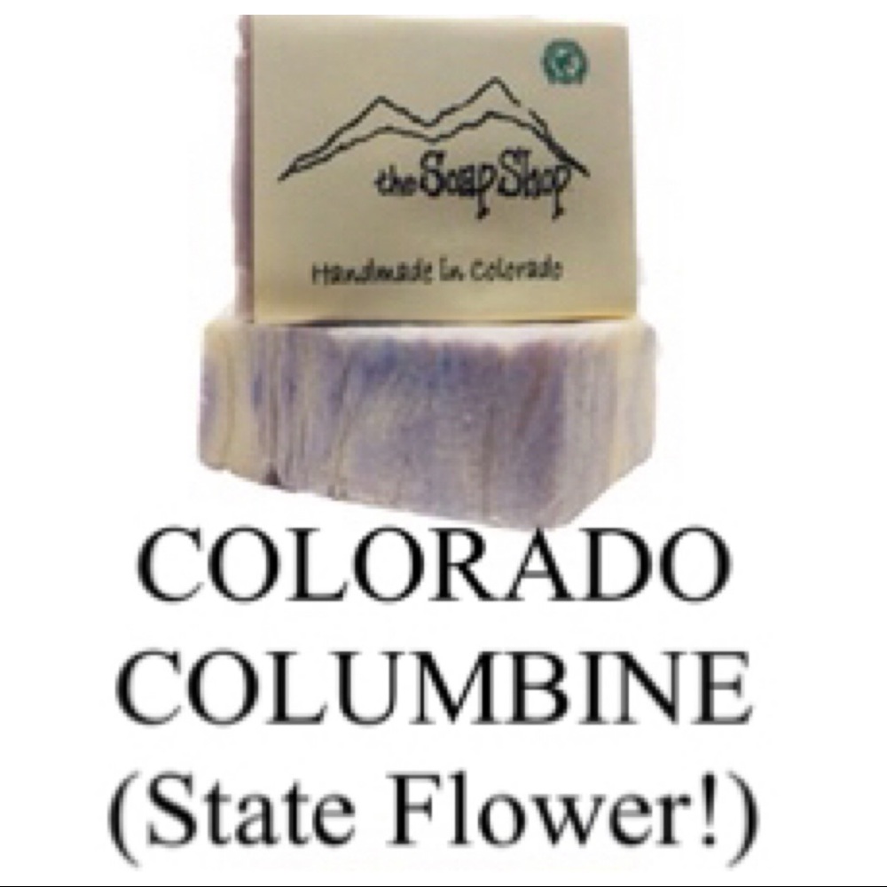 Colorado Columbine vegan soap - Picture 1 of 7